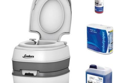 Enders Campingtoilette Starter-Set - Kleine Outdoor Campingtoilette Bild 1